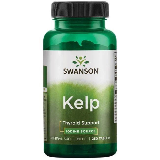Jodo šaltinis iš jūros dumblių – 250 tablečių – Viking Supplements