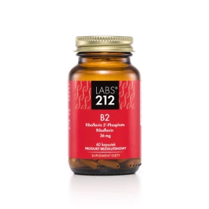 LABS212 Vitaminas B2 riboflavinas 5'-fosfatas + riboflavinas (60 kapsulių) – Viking Supplements