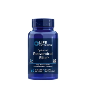 „Life Extension“ – „Optimized Resveratrol Elite™“ (60 augalinės kilmės kapsulių) – Viking Supplements