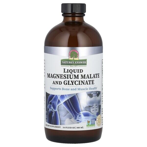 Skystas magnio malatas ir glicinatas – 480 ml. – Viking Supplements