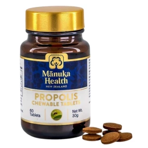 „MANUKA HEALTH“ kramtomosios propolio tabletės (60 vnt.) – Viking Supplements