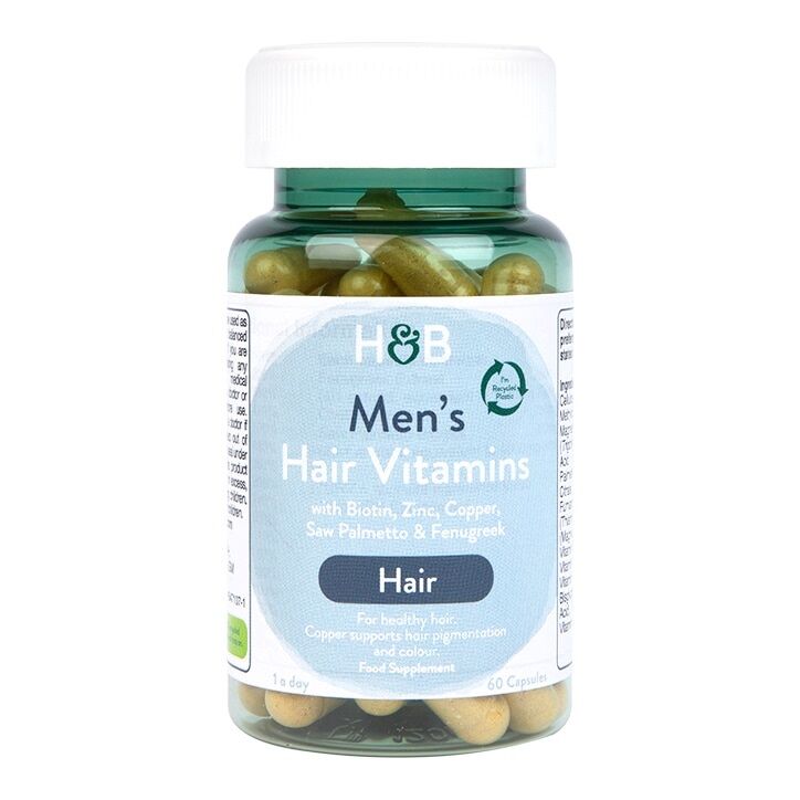 Vitaminai vyrams plaukams – 60 kapsulių – Viking Supplements