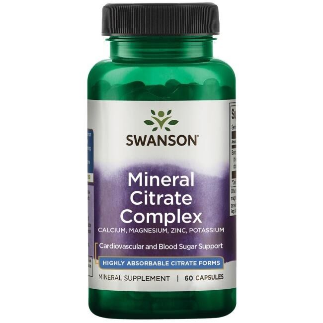 Mineralų citratų kompleksas – 60 kapsulių – Viking Supplements
