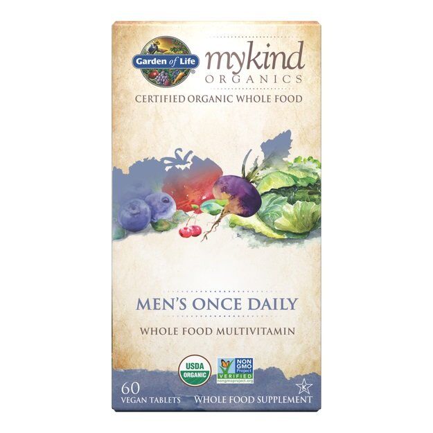 „Mykind“ vyrams „Once Daily“ – 60 veganiškų tablečių – Viking Supplements