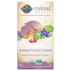 „Mykind“ moterims „Once Daily“ – 60 veganiškų tablečių – Viking Supplements