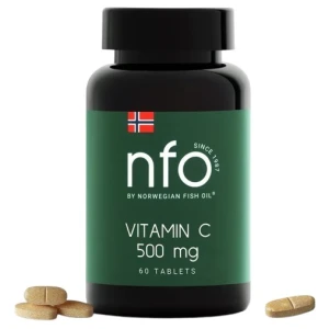 NFO Vitaminas C 500 mg (60 tablečių) – Viking Supplements
