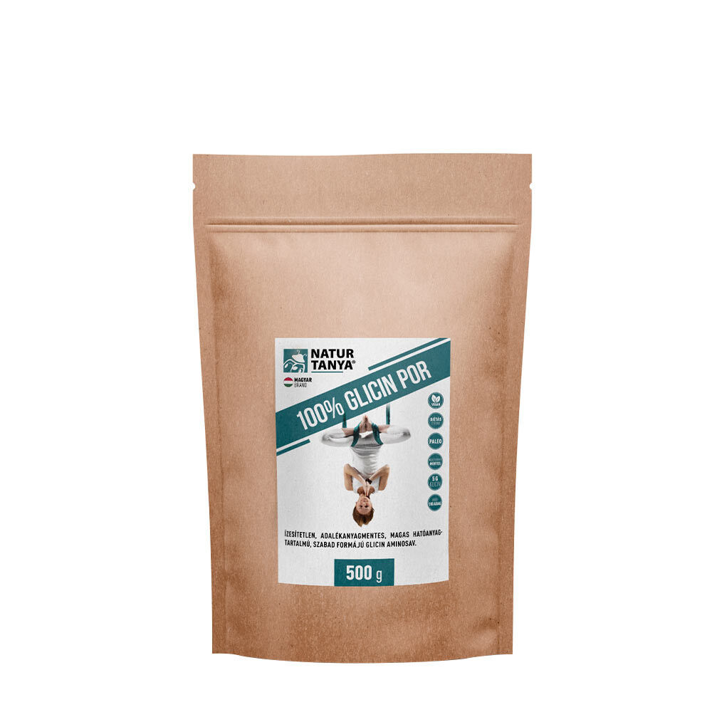 „Natur Tanya“ 100% glicino amino rūgštis (500 g) – Viking Supplements