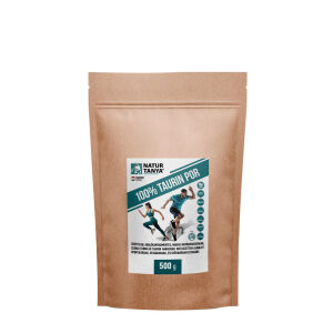 „Natur Tanya“ 100% taurino milteliai – be priedų (500 g)