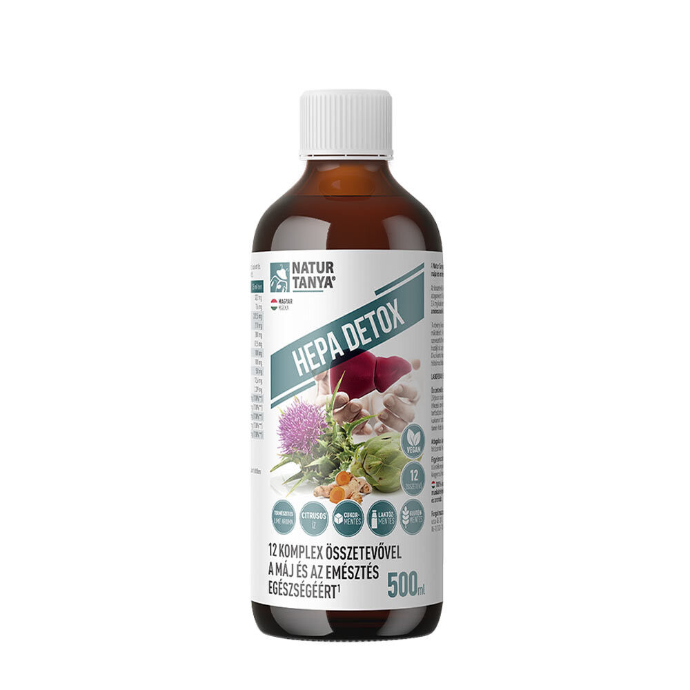 „Natur Tanya Hepa Detox“ – kepenims ir virškinimui (500 ml)