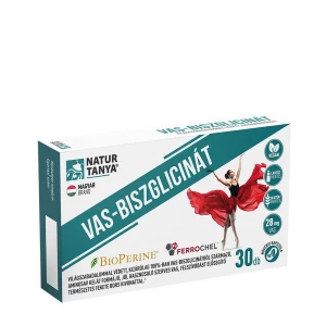 „Natur Tanya“ geležies bisglicinatas (30 kapsulių) – Viking Supplements