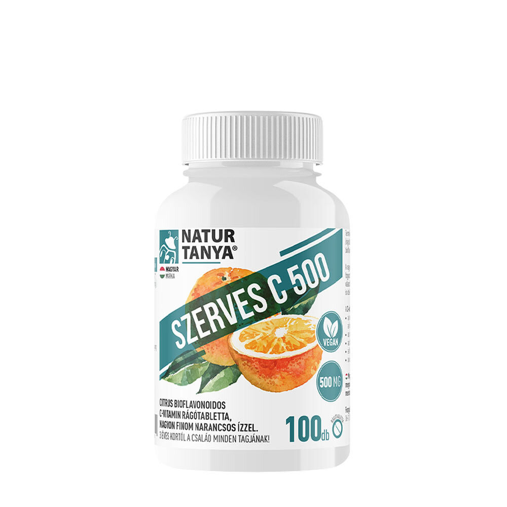 „Natur Tanya Organic C 500“ (100 kramtomųjų tablečių)