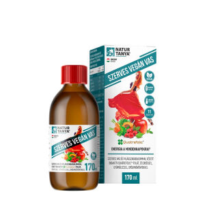 „Natur Tanya“ ekologiškas veganiškas geležies sirupas (170 ml) – „Viking Supplements“