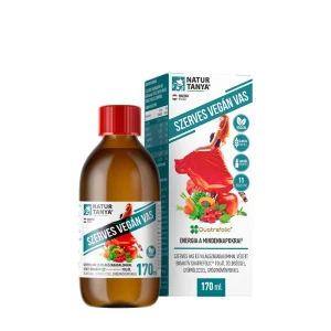„Natur Tanya“ ekologiškas veganiškas geležies sirupas (170 ml) – „Viking Supplements“