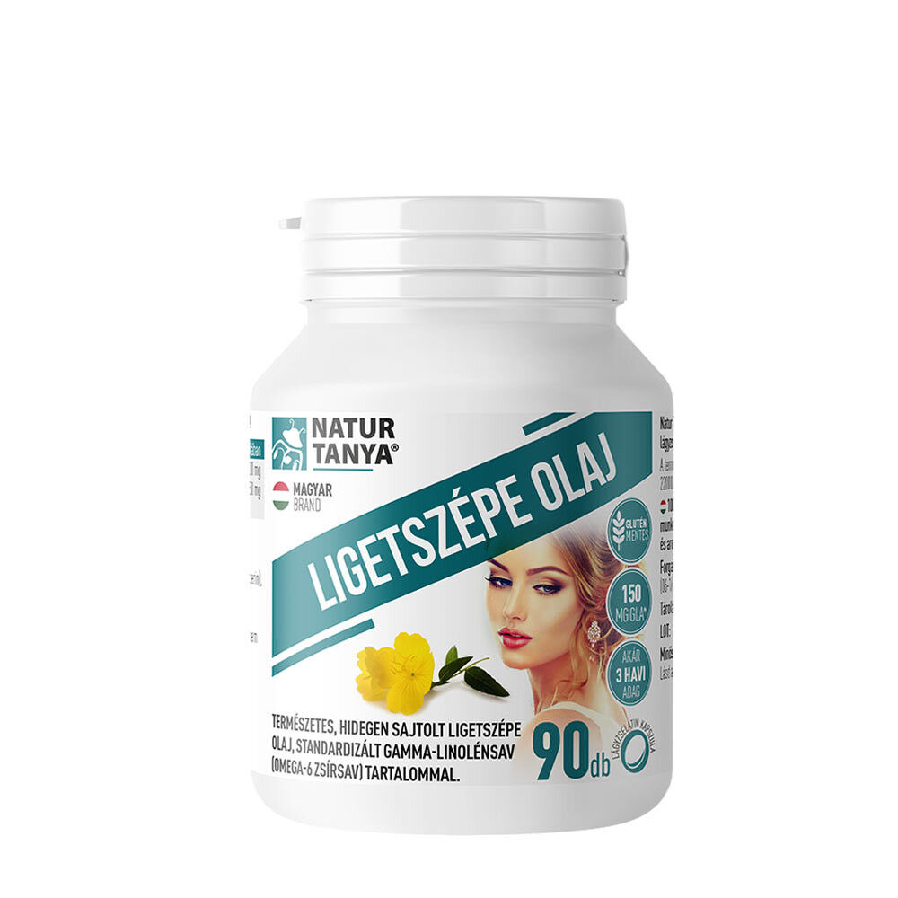 „Natur Tanya“ standartizuotos nakties žibutės aliejaus kapsulės (90 minkštųjų kapsulių) – Viking Supplements