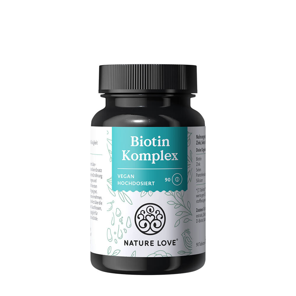 „Nature Love“ biotino kompleksas (90 tablečių) – Viking Supplements