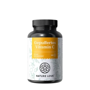 „Nature Love“ buferinis vitaminas C (180 kapsulių) – Viking Supplements