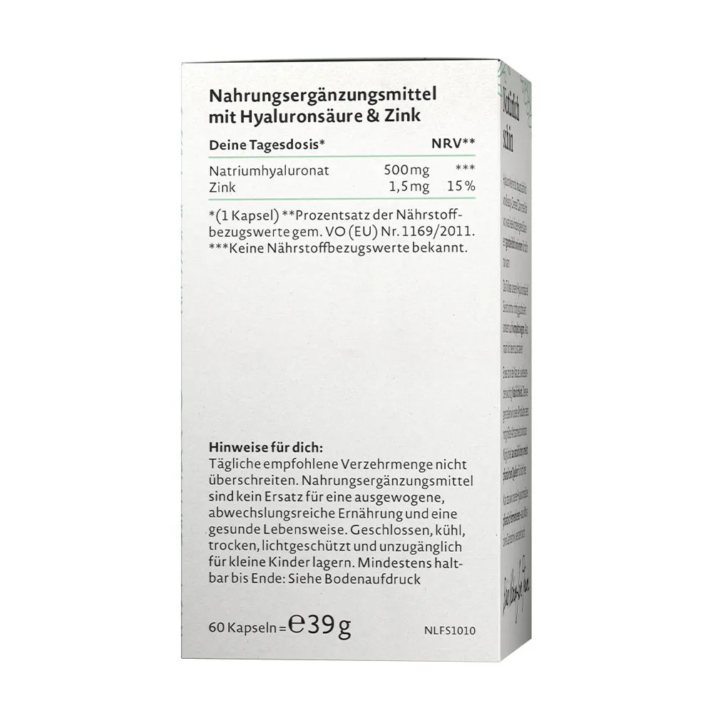 Nature Love Hyaluron (60 Capsules) - Image 2