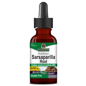 Nature's Answer Sarsaparilla Root 2000ml. Alcohol-Free 30ml - Nuvalia