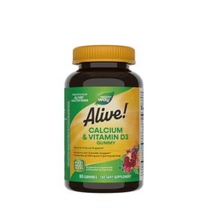 Natures Way Alive!® Calcium + D3 Gummies (60 Gummies) - Viking Supplements