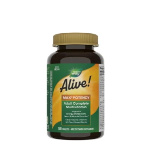 „Natures Way Alive!®“ „Max3 Potency“ multivitaminai (180 tablečių) – Viking Supplements