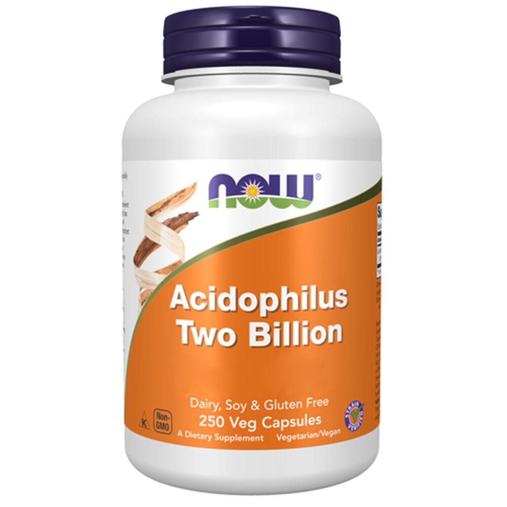 „Now Foods“ „Acidophilus Two Billion“ – 2 mlrd. vegetariškų kapsulių – Viking Supplements