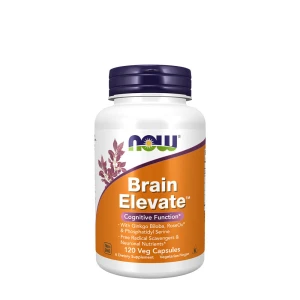 „Now Foods“ – „Brain Elevate“ augalinės kapsulės (120 augalinių kapsulių) – Viking Supplements