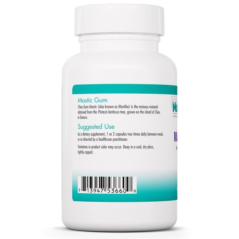 Nutricology Mastic Gum 120 veg. capsules - Image 4