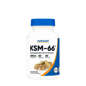 Nutricost KSM-66 (60 Capsules) - Viking Supplements