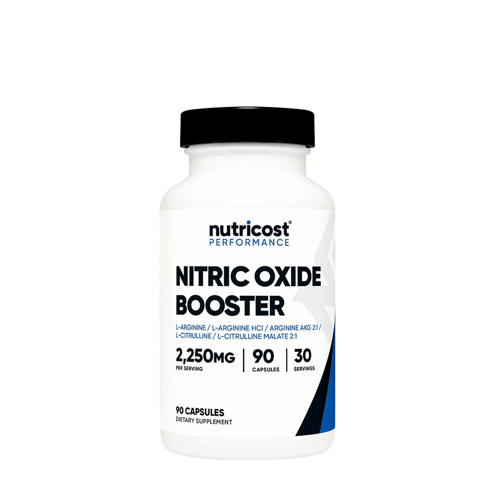 „Nutricost“ azoto oksido stipriklis, 750 mg (90 kapsulių) – Viking Supplements