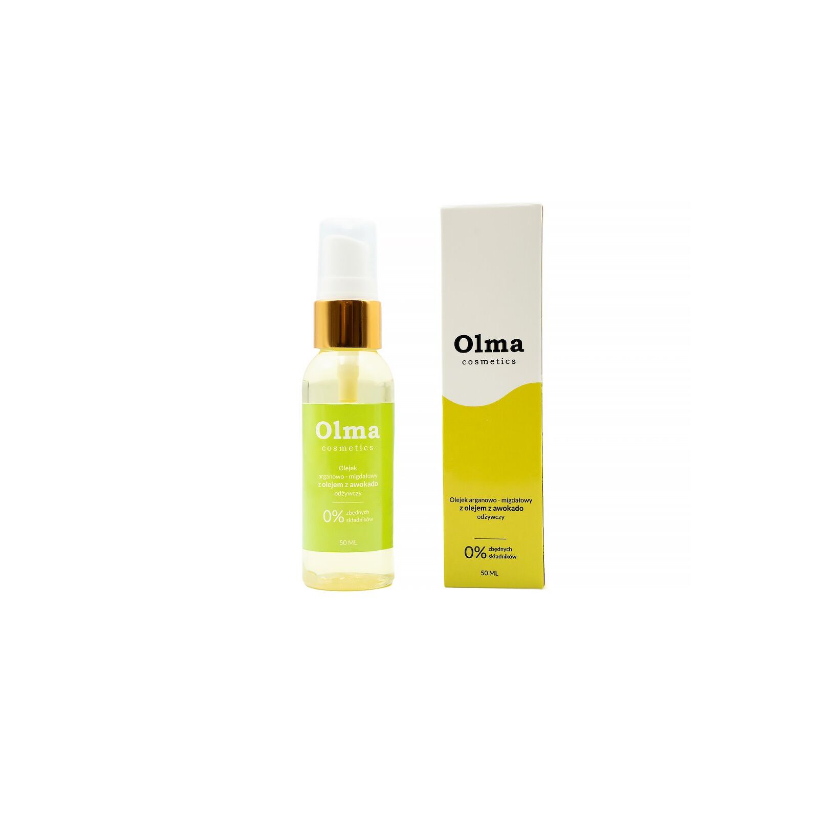 OLMA COSMETICS Argan-almond oil with avocado oil - Nourishing (50 ml) - Viking Supplements