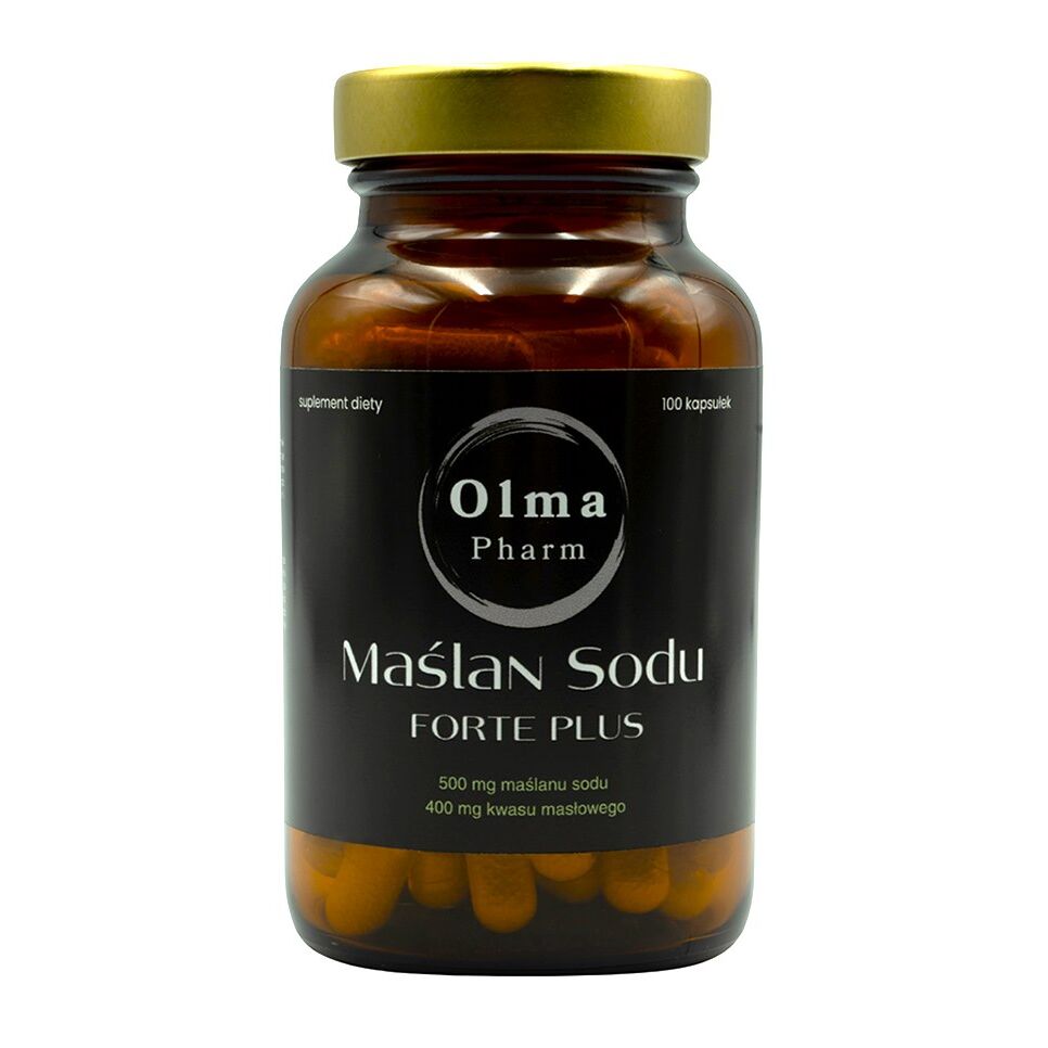 OLMA PHARM „Sodium Butyrate Fort“ (100 kapsulių) – Viking Supplements