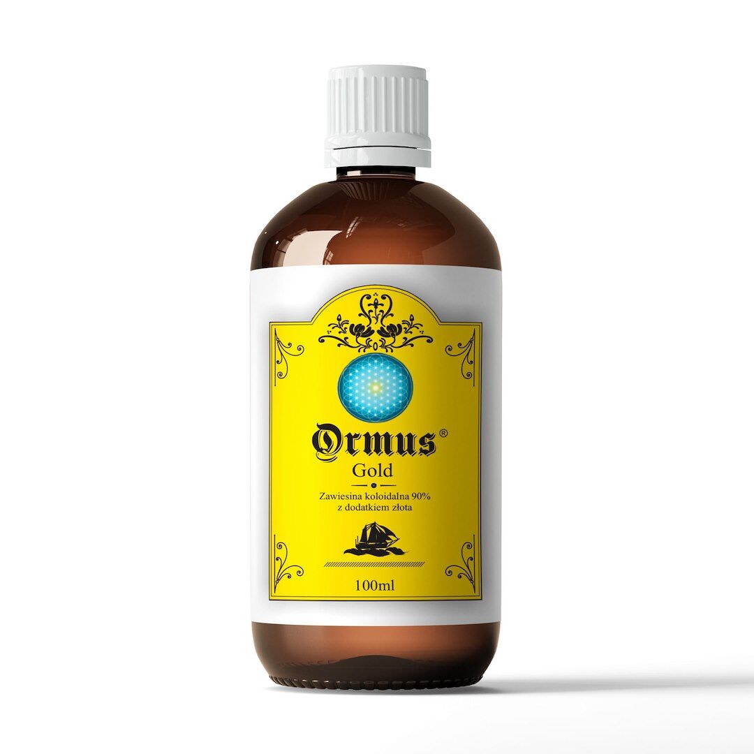 ORMUS ORME Gold – Gyvybės elementai 90% Auksas Sidabras Platina Rodas Chromas (100 ml) – Viking Supplements