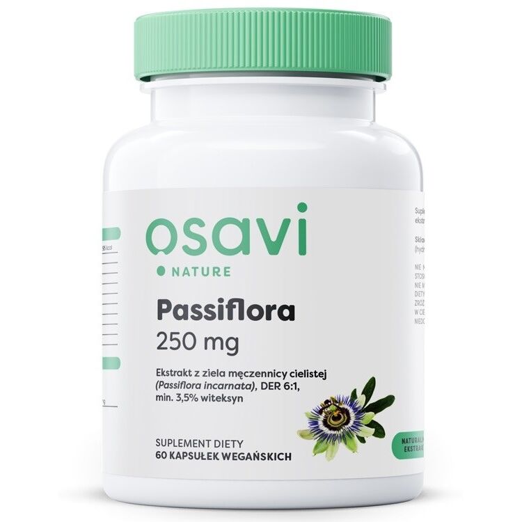 OSAVI Passiflora 250 mg (60 vcaps) - Viking Supplements