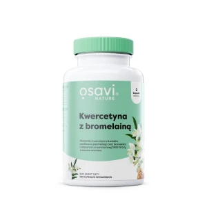 OSAVI Kvercetinas su bromelainu (120 kapsulių) – Viking Supplements