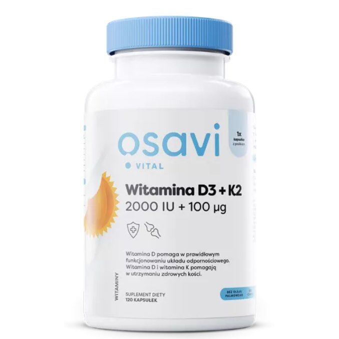 OSAVI Vitaminas D3 + K2