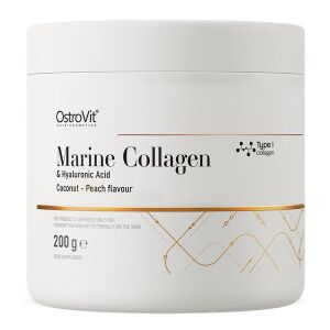 OSTROVIT Marine Collagen & Hyaluronic Acid coconut & peach (200 g ) - Viking Supplements
