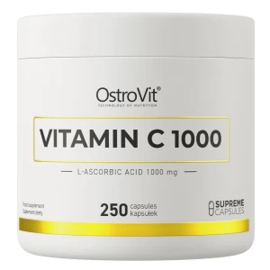 OSTROVIT Vitaminas C 1000 mg (250 kapsulių) - Viking Supplements