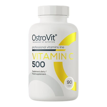 OSTROVIT Vitaminas C 500 mg (90 tablečių) – Viking Supplements