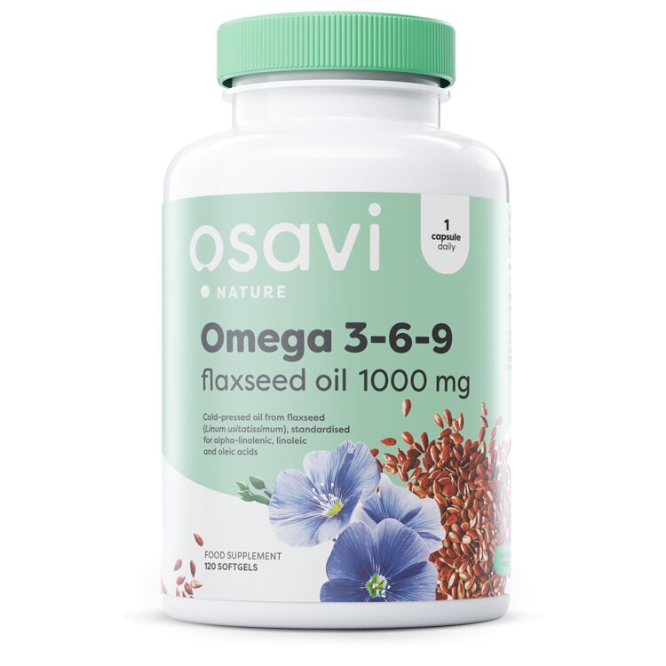 Omega 3-6-9 linų sėmenų aliejus