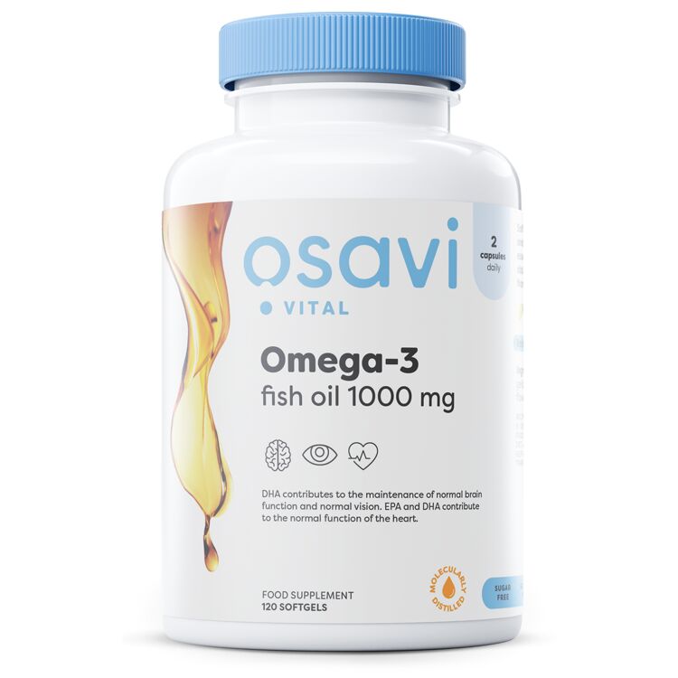 Molekuliškai distiliuotas omega-3 žuvų taukai