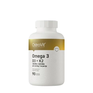 „Ostrovit“ Omega 3 D3 + K2 (90 kapsulių) – Viking Supplements