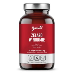 PANASEUS Iron in the normal range (50 caps) - Viking Supplements