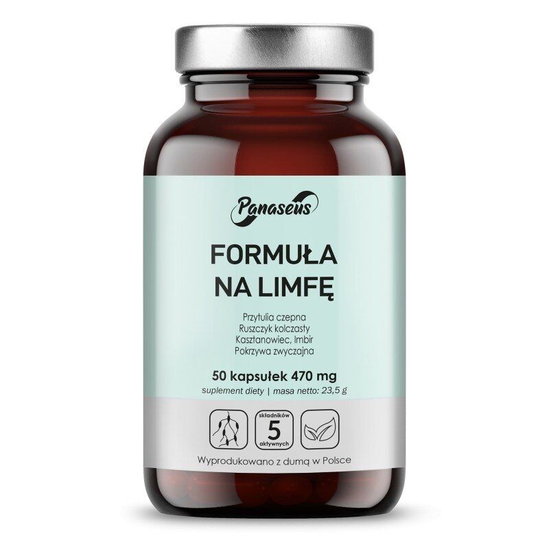 PANASEUS Lymphatic Formula (50 caps) - Viking Supplements