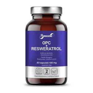 PANASEUS OPC + resveratrolas (50 kapsulių) – Viking Supplements