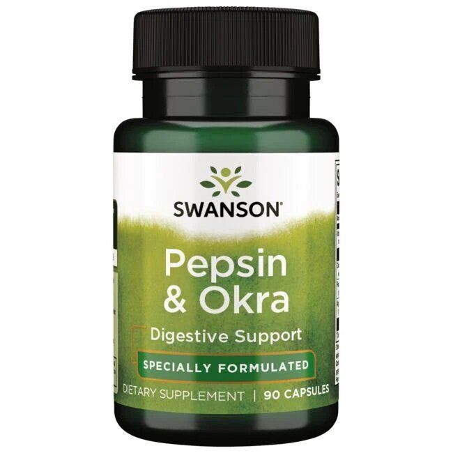 Pepsin & Okra - 90 caps - Viking Supplements