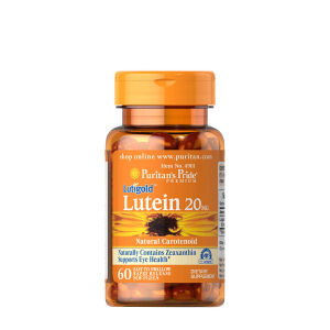 Puritans Pride Lutein 20MG With Zeaxanthin (60 Softgels) - Viking Supplements