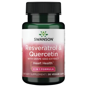 Resveratrolis ir kvercetinas – 30 kapsulių – Viking Supplements
