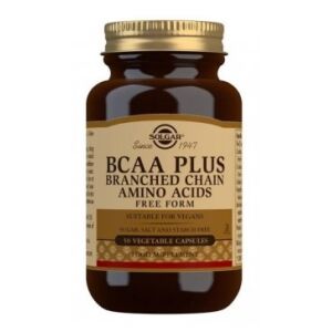 SOLGAR BCAA Plus „Free Form“ (50 kapsulių) – Viking Supplements