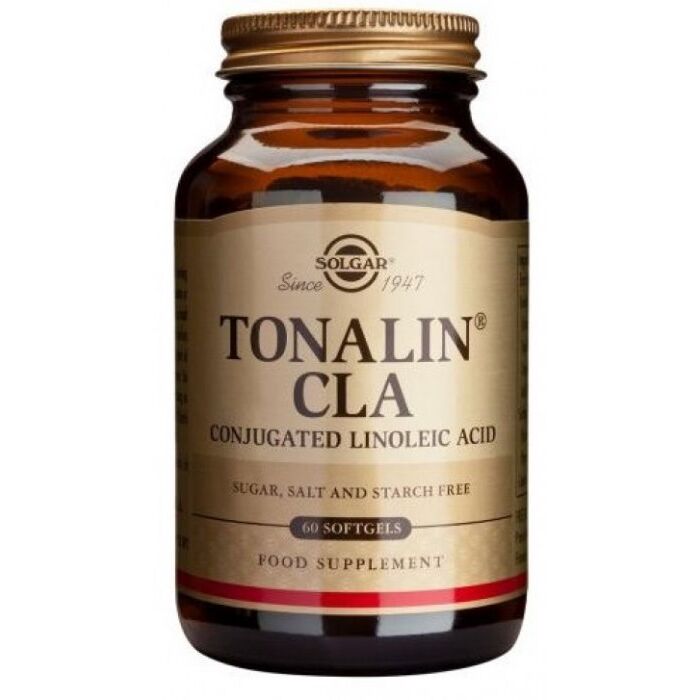 SOLGAR CLA - Tonalin 1300 mg from Safflower Seed Oil (60 caps) - Viking Supplements