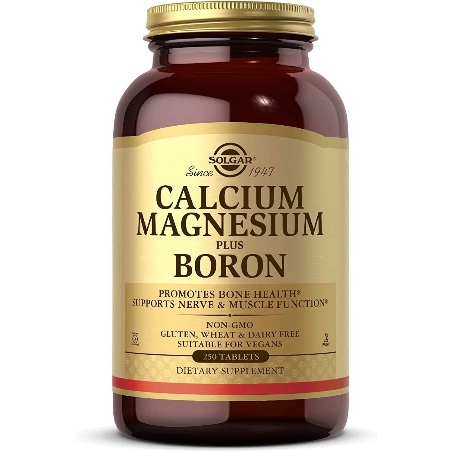 SOLGAR Kalcis, magnis ir boras (250 tablečių) – Viking Supplements